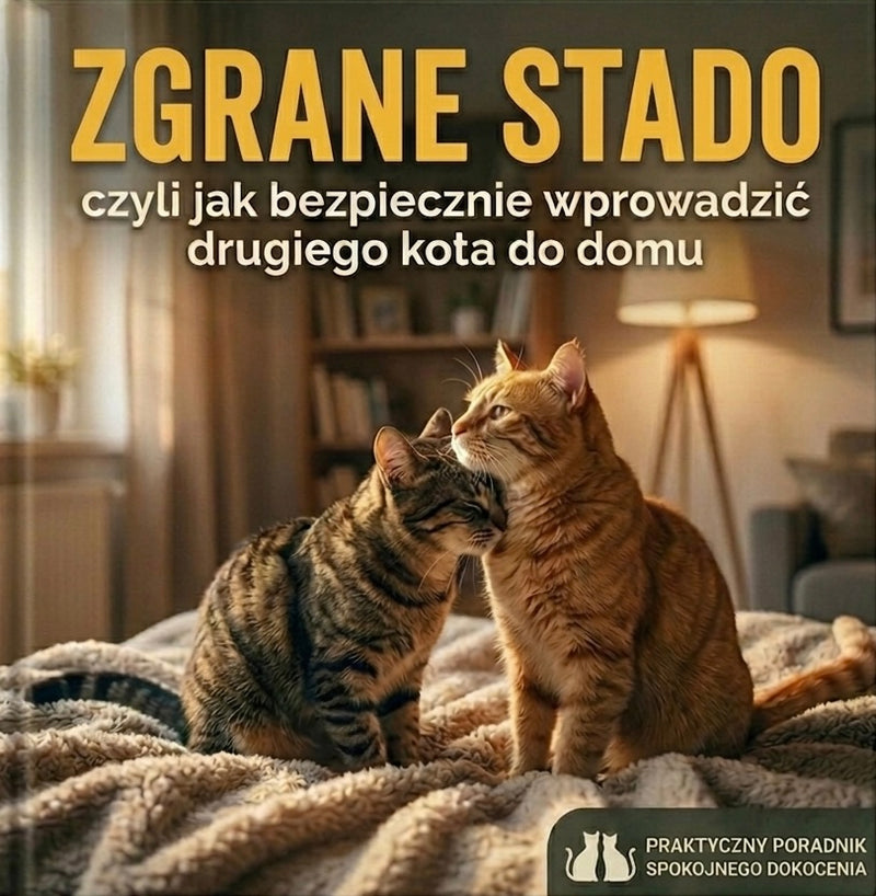 Zgrane stado  Jak bezpiecznie wprowadzić drugiego kota do domu.