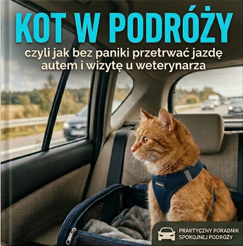 Kot w podróży  Jak bez paniki przetrwać jazdę autem i wizytę u weterynarza