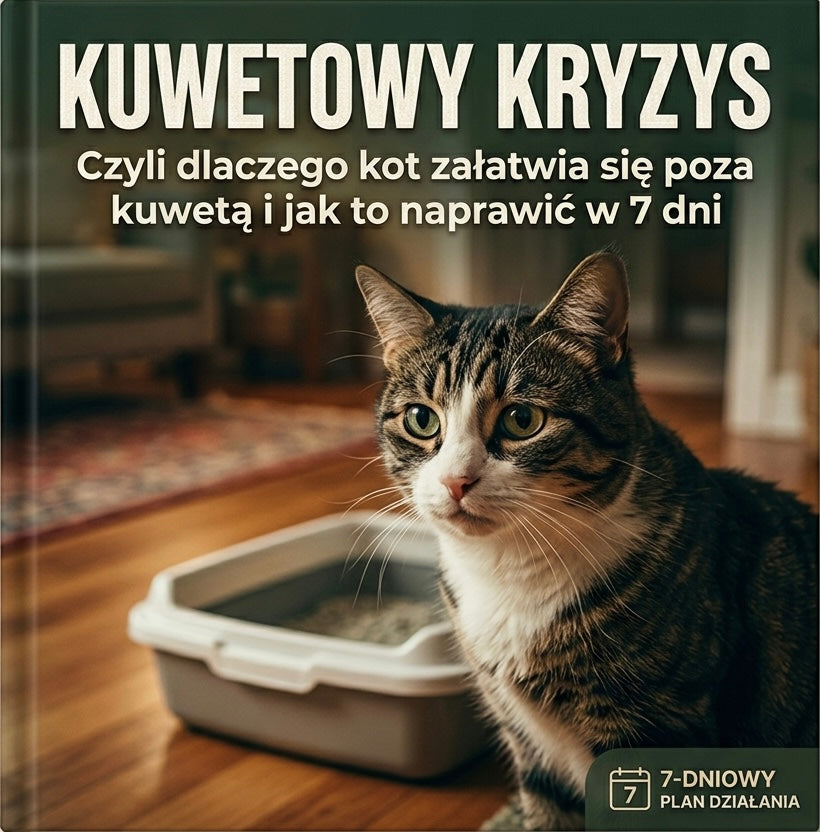 Kuwetowy Kryzys. Dlaczego kot załatwia się poza kuwetą i jak to naprawić w 7 dni